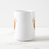 Gebet zu Gott Gold Design Morph Tasse (Zentrum)