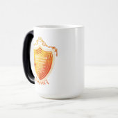 Gebet zu Gott Gold Design Morph Tasse (Vorderseite Links)