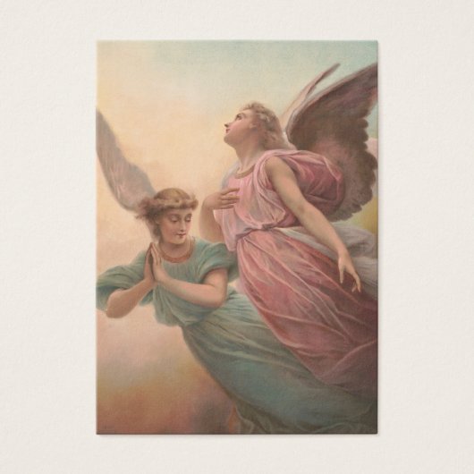 Gebet zu Ihrem Vormund Angel Heilige Karte (Vorderseite)