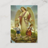 Gebet zu meiner Schutzengel-heiligen Karte (Vorderseite)