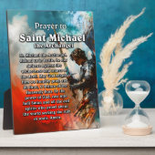Gebet zum Heiligen Michael dem Erzengel Fotoplatte (Seite)