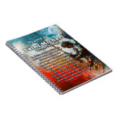 Gebet zum Heiligen Michael dem Erzengel Notizblock (Rechte Seite)