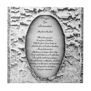 Gebet zur Wiederherstellung Fliese