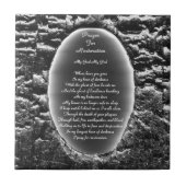 Gebet zur Wiederherstellung Fliese (Vorderseite)