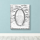 Gebet zur Wiederherstellung Leinwanddruck (Insitu (Holzboden))