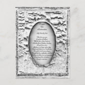 Gebet zur Wiederherstellung Postkarte (Vorderseite)