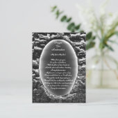 Gebet zur Wiederherstellung Postkarte (Stehend Vorderseite)