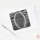 Gebet zur Wiederherstellung Quadratischer Aufkleber (Umschlag)