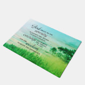 Gebete der Stille, Fußmatte (Schrägansicht)