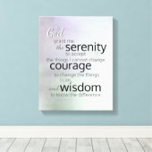 Gebete der Stille, gewickelt Leinwand in sanften F (Insitu (Holzboden))