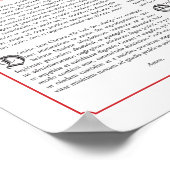 Gebete des Priesters nach Bekenntnis Poster (Ecke)