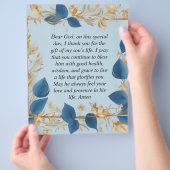 Gebete einer Mutter für ihren Sohn Flyer (Hand)