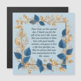 Gebete einer Mutter für ihren Sohn Magnetkarte