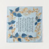 Gebete einer Mutter für ihren Sohn Wandteppich (Vorderseite (Horizontal))