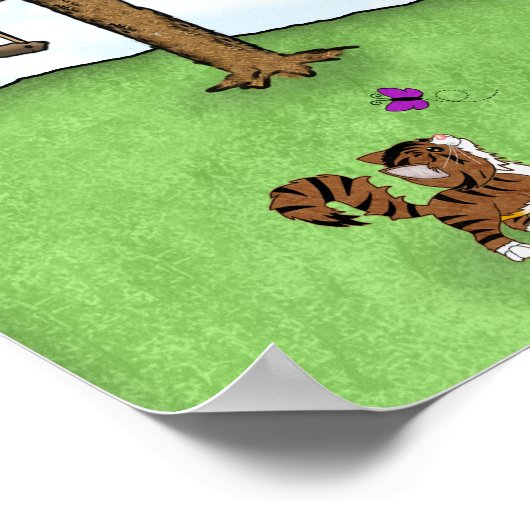 Gebete eines Kindes (Schriften: Römer/Jeremiah) Poster (Ecke)