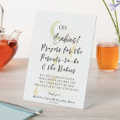 Gebete für das Pedestal-Zeichen für Eltern und Bab Sockelschild