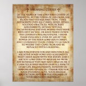 Gebete für den Fluch. Poster (Vorne)