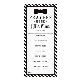 Gebete für den Kleinen Mann, schwarz Werbekarte