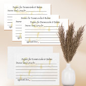 Gebete für die Eintrittskarte für Eltern und Kinde Begleitkarte