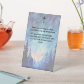 Gebete für ein Kind auf einem Schild (In SItu)