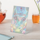 Gebete für ein Kind auf einem Schild (In SItu)