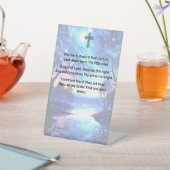 Gebete für ein Kind auf einem Schild (In SItu)