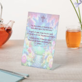 Gebete für ein Kind auf einem Schild (In SItu)