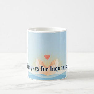 Gebete für Indonesien Kaffeetasse