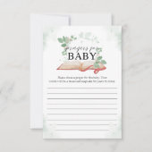 Gebete für Kinderkarte Einladung (Vorderseite)