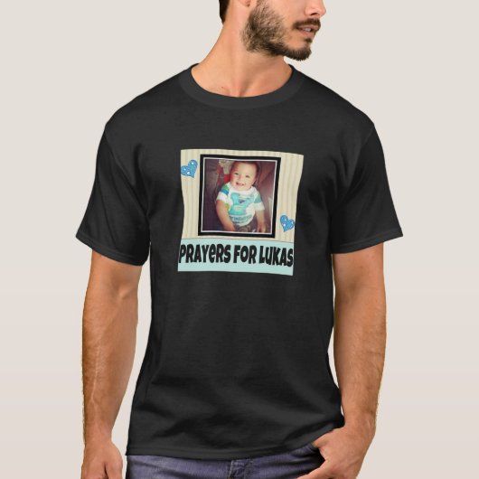 Gebete für Lukas T-Shirt (Vorderseite)