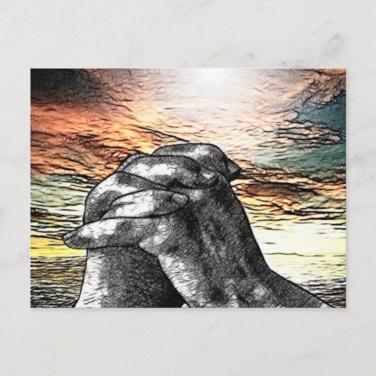 Gebete Katholische Christlich Postkarte (Vorderseite)