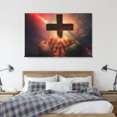 Gebete Leinwanddruck (Insitu (Schlafzimmer))