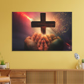 Gebete Leinwanddruck (Insitu (Wohnzimmer))