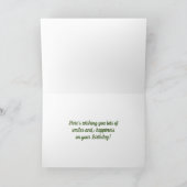 Gebete Mantis Natur Personalisiert Geburtstag Karte (Innenseite)