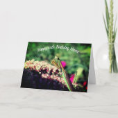 Gebete Mantis Natur Personalisiert Geburtstag Karte (Vorderseite)