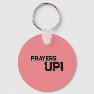 Gebete nach oben schlüsselanhänger