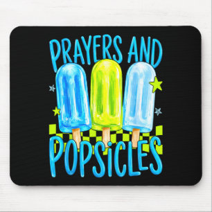 Gebete und Lutscher süße christliche Sommer-Kinder Mousepad