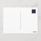 Gebete und Wunder Zitate Postkarte (Rückseite)