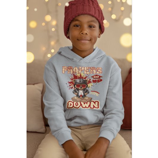 Gebete werden Christlicher Glaube Hoodie