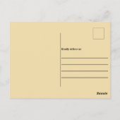 Gebete werden Christlicher Glaube Postkarte (Rückseite)