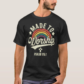 Gebetet, um den Christlichen Glaube Gott Jesus Ret T-Shirt