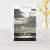 Gebetlicht von Saint Francis Karte (Gelbe Blume)