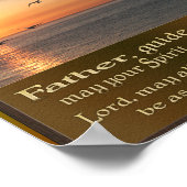 Gebetposter Poster (Ecke)