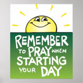 Gebetposter Poster (Vorne)