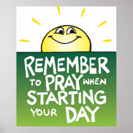 Gebetposter Poster