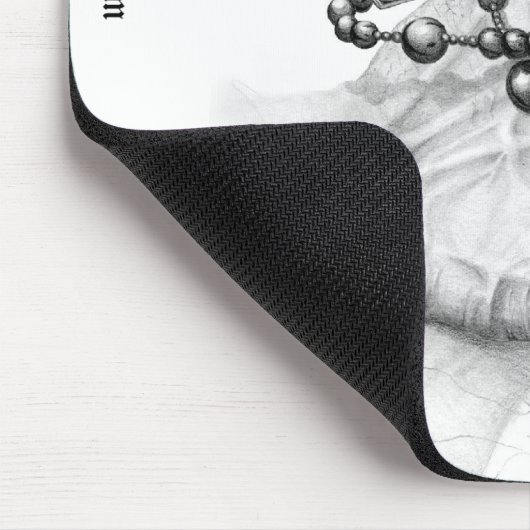 Gebets-Auflage Mousepad (Ecke)