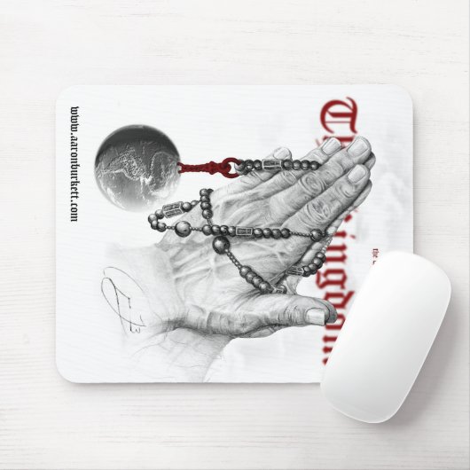 Gebets-Auflage Mousepad (Mit Mouse)
