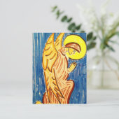 Gebets-Engel Postkarte (Stehend Vorderseite)