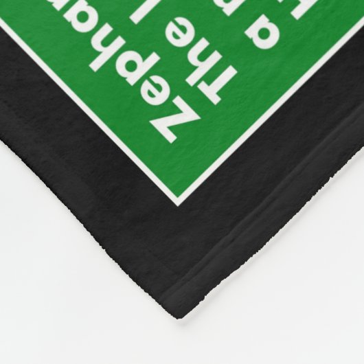 Gebets-Fleece-Decke Fleecedecke (Ecke)