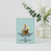 Gebets-heilige Karte St Joseph Memorare (Stehend Vorderseite)